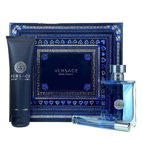 versace pour homme gift set amazon|Versace cologne pour homme set.